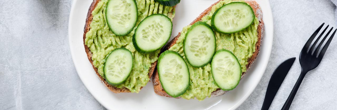 Avocado Frischkäse Brot