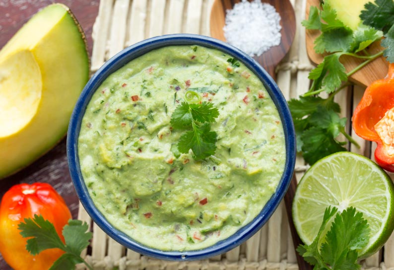 Guacamole als Dip