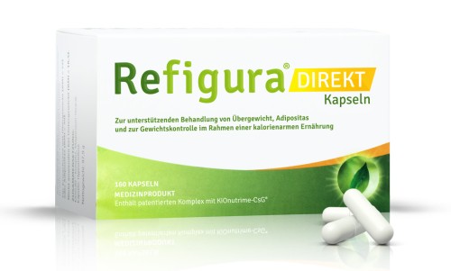 Eine Packung Refigura Direkt Kapseln