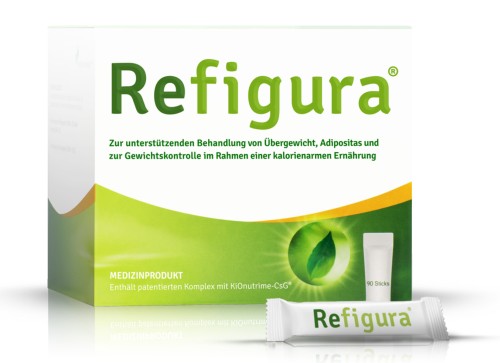 Eine Packung Refigura Sticks